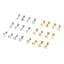 Fashion Rabbit Moon Star Crown Stainless Steel Ear Studs
