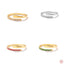 Sterling Silver Zircon Snake Design Adjustable Ring