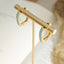 Fashion Tri-Color Titanium Steel Enamel Hoop Earrings