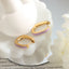 Fashion Tri-Color Titanium Steel Enamel Hoop Earrings