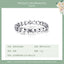 Fashion S925 Silver Sky Stars Korean Splicing Index Finger Ring