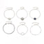 Fashion Shell Tassel & Geometric Map Beaded Bracelet Set