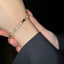 Fashion Simple Personality Bracelet Spring New Geometric Alloy Zircon Bracelet