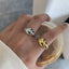 Fashion Geometric Baroque Minimalist Alloy Ring
