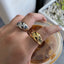 Fashion Geometric Baroque Minimalist Alloy Ring