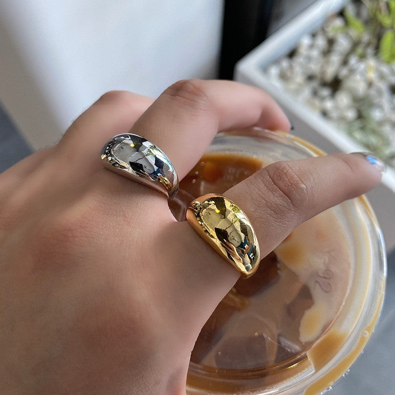Fashion Geometric Baroque Minimalist Alloy Ring