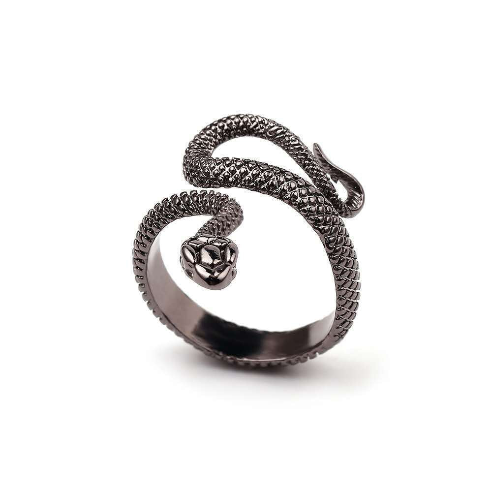 Vintage Serpent Alloy Plated Unisex Ring