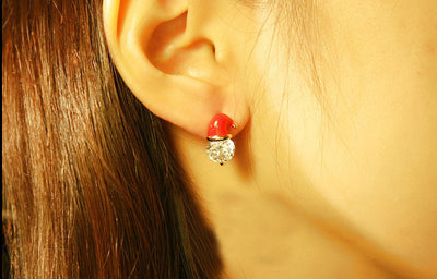 Fashion Snowman Alloy Inlay Rhinestones Women'S Earrings Ear Studs 1 Pair
