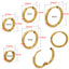 Fashion Solid Color Stainless Steel Hoop Earrings with Bead Accent