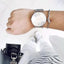 Fashion Minimalist Titanium Steel Knot Bangle Bracelet Plated in 18K Gold