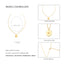 Fashion Star Necklace Female Stainless Steel Necklace