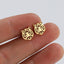 Fashion Tiger Head Titanium Steel Statement Earrings