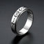 Fashion Titanium Steel Rotatable Letter Couple Rings Jewelry Wholesale