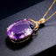 Fashion Water Droplets Artificial Crystal Alloy Women'S Necklace 1 Piece