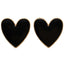 Fashion Women Alloy Heart Earrings Multicolor NHJQ133786