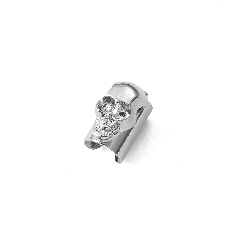 Fashion Punk Hollow Skull Ear Cuff Clip Earrings