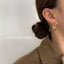Geometric Square Earrings  New Trendy Alloy Earrings Women