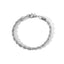 Hip-Hop Geometric 18K Gold Plated Stainless Steel Rope Chain Bracelet