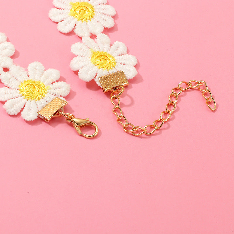 Children's Fashion Daisy Flower Necklace