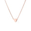 Hot Selling Geometric Heart-shaped Pendant Stainless Steel Necklace
