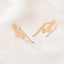 Hot Selling Simple Flower Earrings Hollow Small Flower Ear Clip Earrings