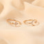 Hot Selling Simple Star Moon Ring Classic Opening Adjustable Finger Ring