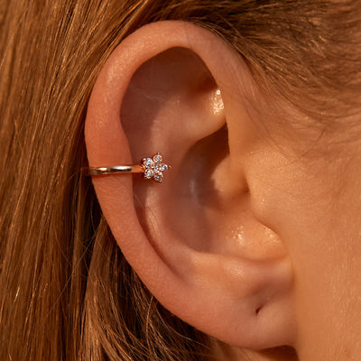 Korean Minimalist Star Ear Cuff for Women