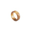 Korean Amber Acrylic Acetate Minimalist Mixed Color Ring