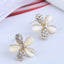 Korean Fashion Simple Flower Earrings