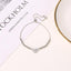 Korean Fashion Sweet Beaded Zircon Bow Bracelet - Adjustable Friendship Jewelry Gift