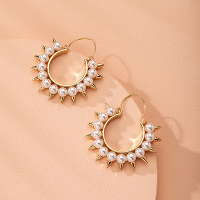 Korean Pearl New Trendy Sterling Silver Earrings