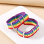 Korean Rainbow-colored Woven Couple Bracelet