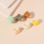 Korean Retro Resin Minimalist Design Acrylic Index Finger Ring Fashion Statement