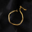 Korean Minimalist Titanium Steel Double-Layer Bracelet 18K Gold Plated