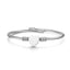 Lady Heart Shape Stainless Steel Bangle Metal No Inlaid Stainless Steel Bracelets