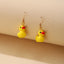 Little Yellow Duck Cute Cartoon Earrings