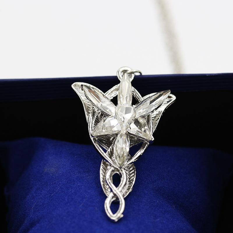 Lord Of The Rings Ring Elf Princess Ornament Twilight Necklace Twilight Star Ms. Necklace