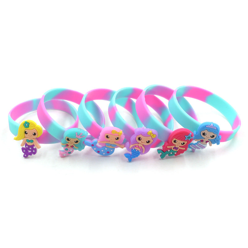 Mermaid Sports Silicone Bracelet - Colorful Wristband
