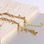 Modern Geometric Titanium Steel Chain Tassel Bracelet