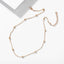 Necklace Sexy Simple Clip Ball Chain Short Clavicle Chain Copper Bead Clip Bead Necklace