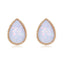 New Alloy Drop-shaped Resin Earrings NHGO143021