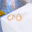 New Alloy Drop-shaped Resin Earrings NHGO143021