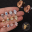 New Cartoon Owl Ear Bone Nails Stainless Steel Screw Thin Rod Earrings