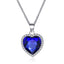 New Classic Titanic Crystal Gem Love Necklace