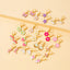 New Creative Small Butterfly Flower Ear Clip Jewelry