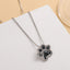New Diamond-studded Paw Print Necklace NHDP155691