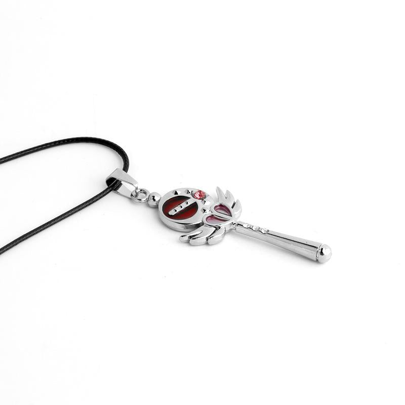 Sailor Moon Magic Wand Pendant Necklace Anime Jewelry