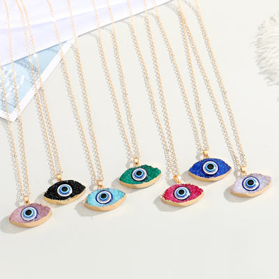 New Fashion Color Turkish Demon Eye Necklace