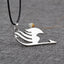 New Fashion Flame Bird Necklace Anime Peripheral Sign Pendant Necklace Wholesale