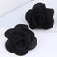 New Fashion Pastoral Rose Pearl Fabric Earrings and DIY Floral Accessories for Women